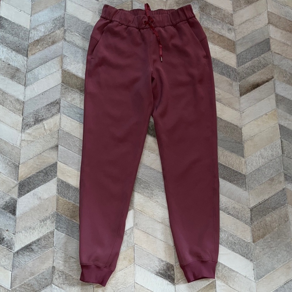 Pink Lululemon joggers